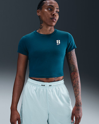 Sabrina Women's Short-Sleeve Cropped T-Shirt. Nike.com